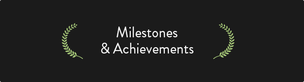 Kallyas milestones