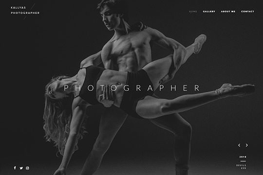 Photographer / Photography WordPress Theme