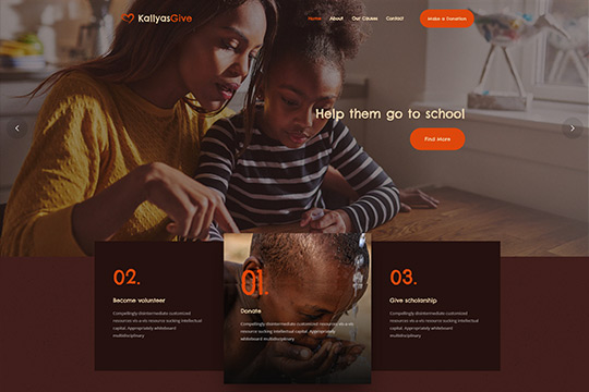 Charity WordPress Theme