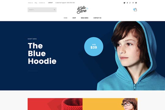 Kids Store WordPress Theme