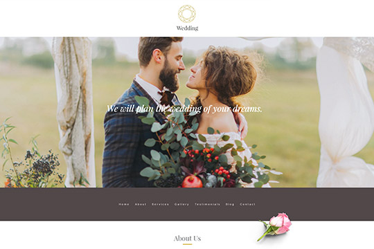 Wedding 2 WordPress Theme