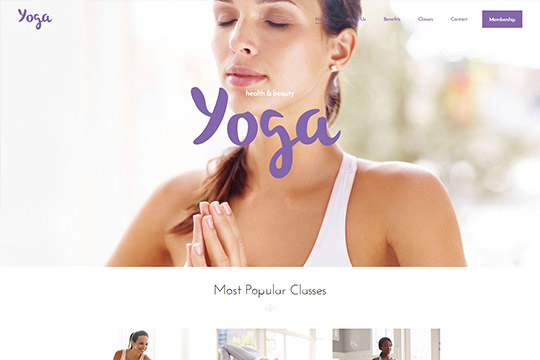 Yoga WordPress Theme