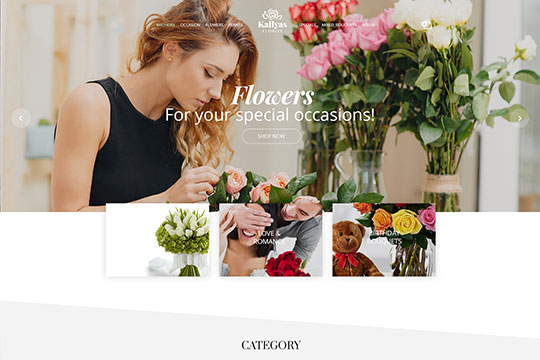 Florist WordPress Theme