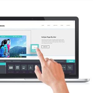 Amazing frontend LIVE Page Builder, containing over 150 elements